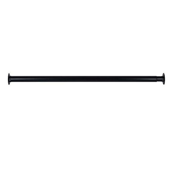 Better Homes & Gardens 33–60" Steel Adjustable Closet Rod for Adult, Black