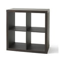Better Homes & Gardens 4Cube Storage Organizer, Tobacco Oak