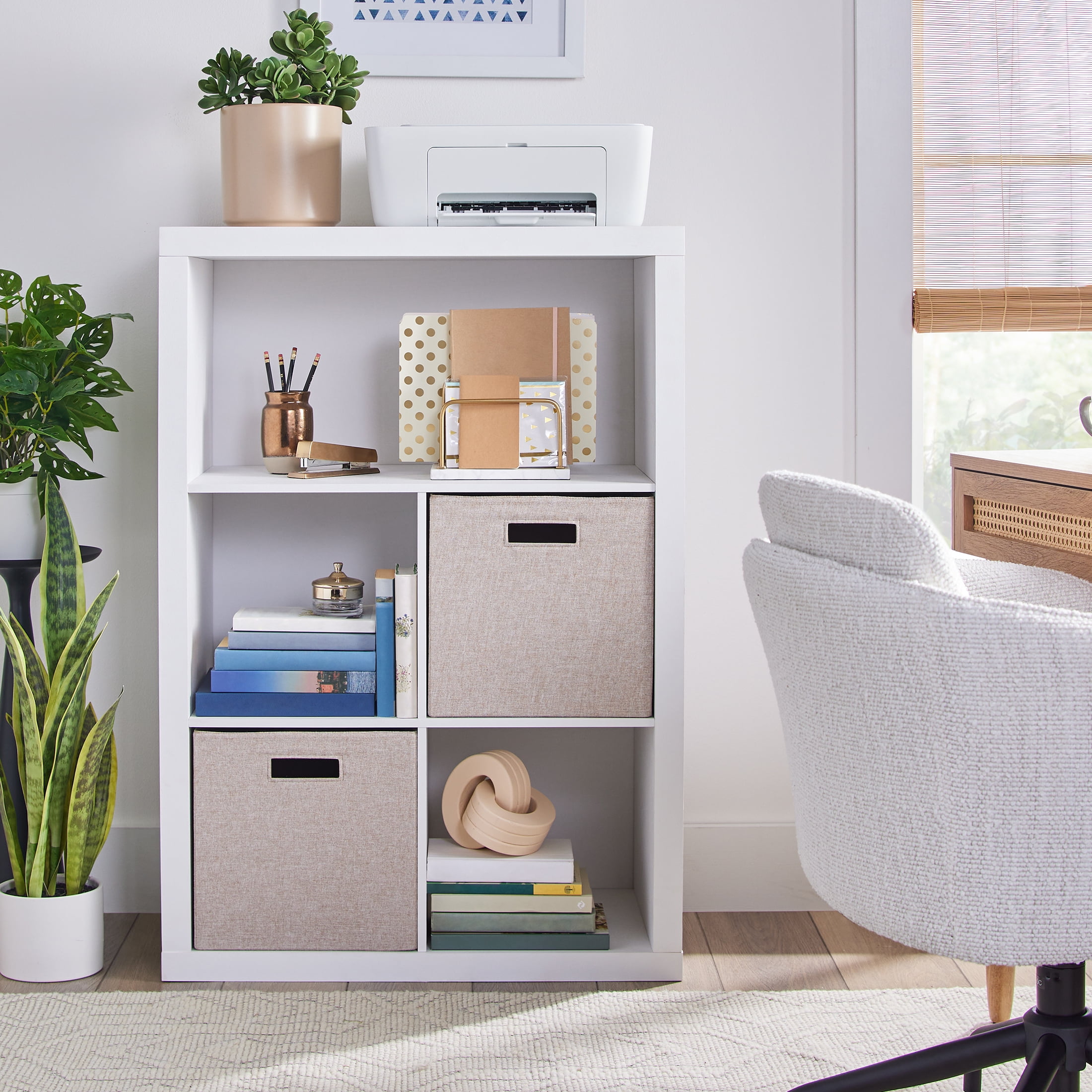 Better Homes & Gardens 4-Cube Storage Organizer with Display Better Homes & Gardens 4-Cube Storage Organizer with Display