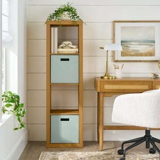 Better Homes & Gardens Square 4-Cube Organizer, Brown