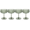 thumbnail image 1 of Better Homes & Gardens 4-Piece 13-Ounce Tritan Plastic Coupe Glass Set, Green, 1 of 8