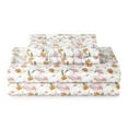 thumbnail image 1 of Better Homes & Gardens 4-Piece 300 Thread Count Bashful Blooms Warm Cotton Sateen Bed Sheet Set, Queen, 1 of 9