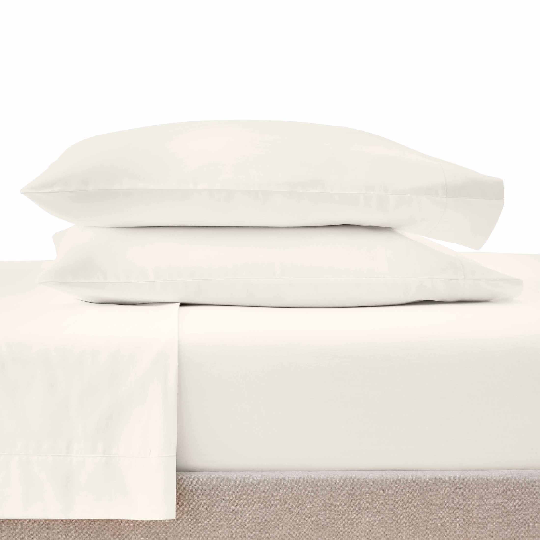 Better Homes & Gardens 4-Piece 400 Thread Count Arctic White Performance HYGROCOTTON® Sheet Set, Queen