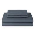 thumbnail image 1 of Better Homes & Gardens 4-Piece 400 Thread Count Blue Moonlight Performance Bed Sheet Set, Queen, 1 of 8