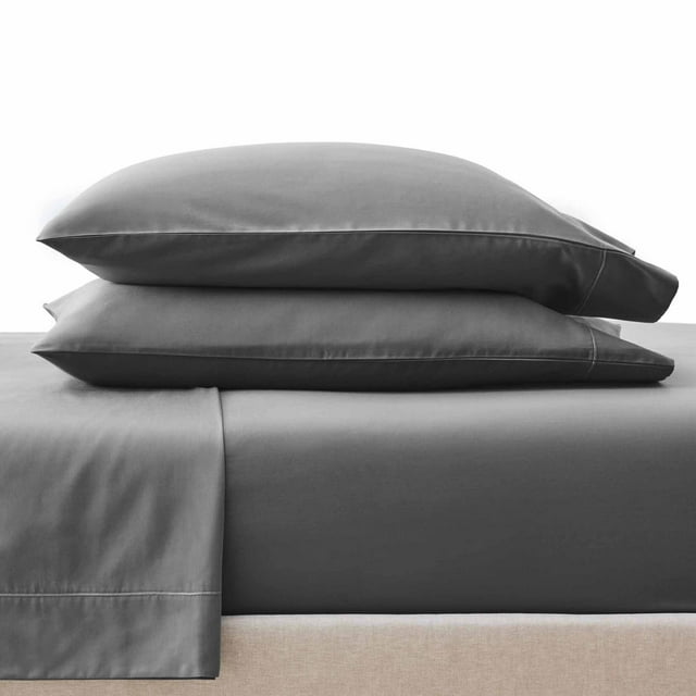 Better Homes & Gardens 4Piece 400 Thread Count Dark Grey Performance