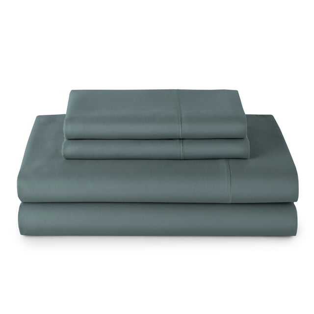 Better Homes & Gardens 4Piece 400 Thread Count Nimbus Blue Performance HygroCotton Sheet Set
