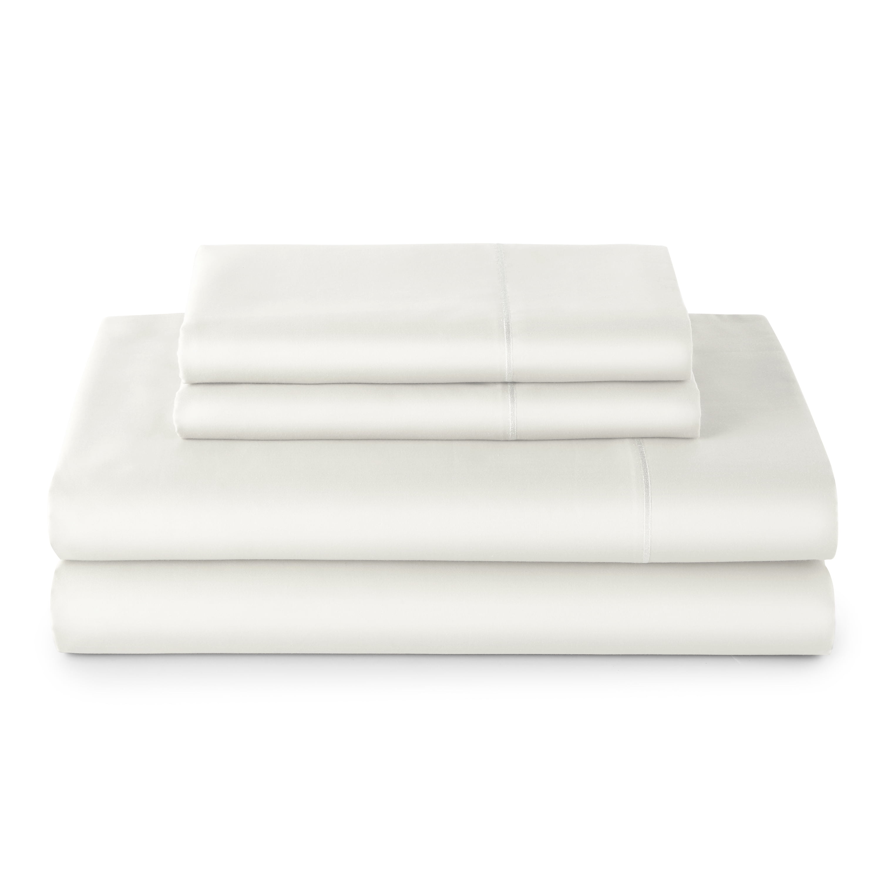 Better Homes & Gardens 4-Piece 400 Thread Count Performance Bed Sheet Set, Vanilla Dream, Full
