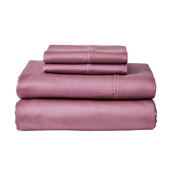 Better Homes & Gardens 4-Piece 400 Thread Count Violet Gem Performance Bed Sheet Set, King