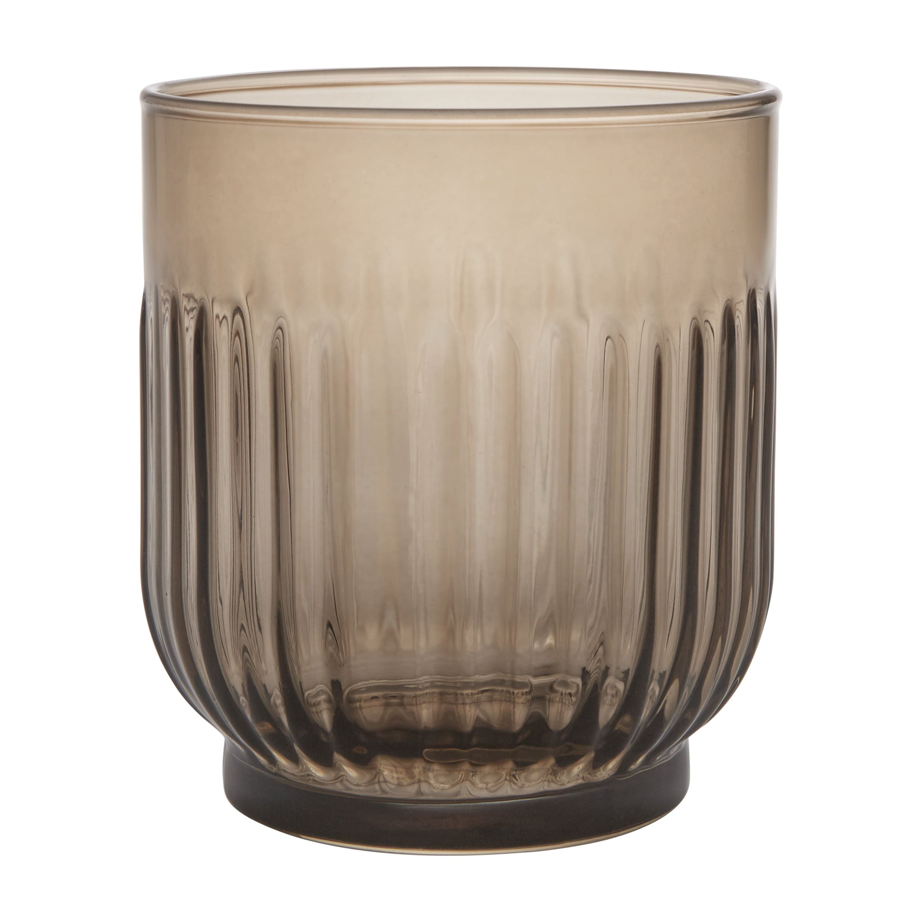 Better Homes & Gardens 4-Piece Amber Lowball Glassware Set by Dave & Jenny Marrs