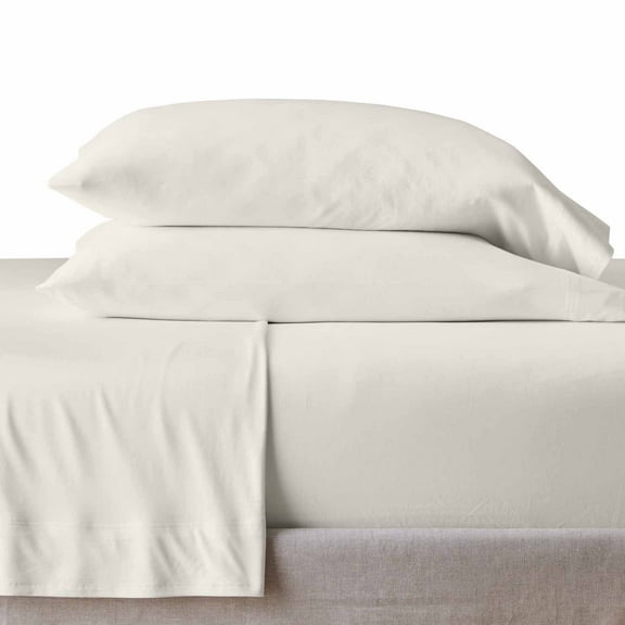 Better Homes & Gardens 4-Piece Arctic White Adult Jersey Sheet Set, King