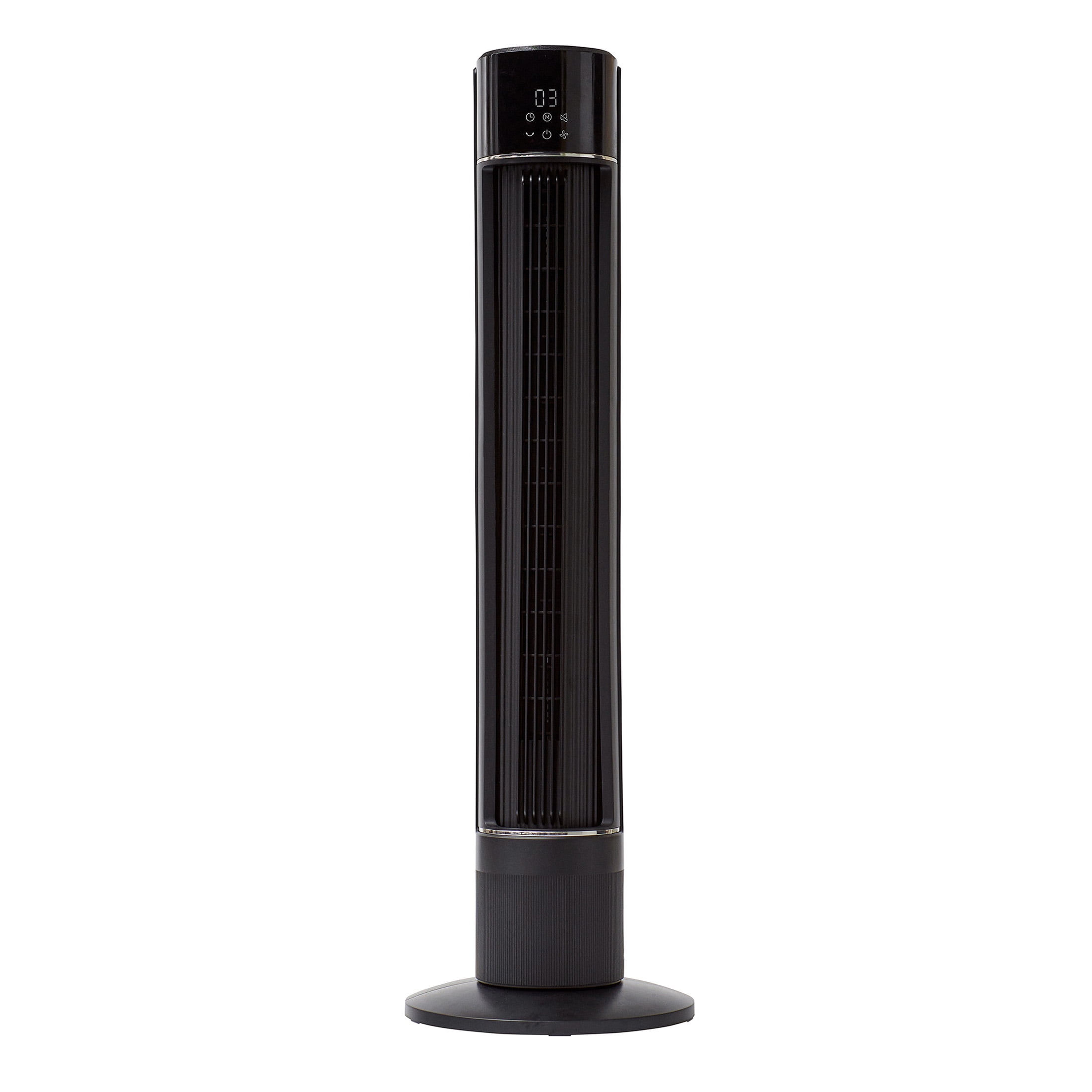 Better Homes & Gardens 40" Tall, 3-Speed Tower Fan, Internal Oscillation, Gray, New, BHS2803696724BR