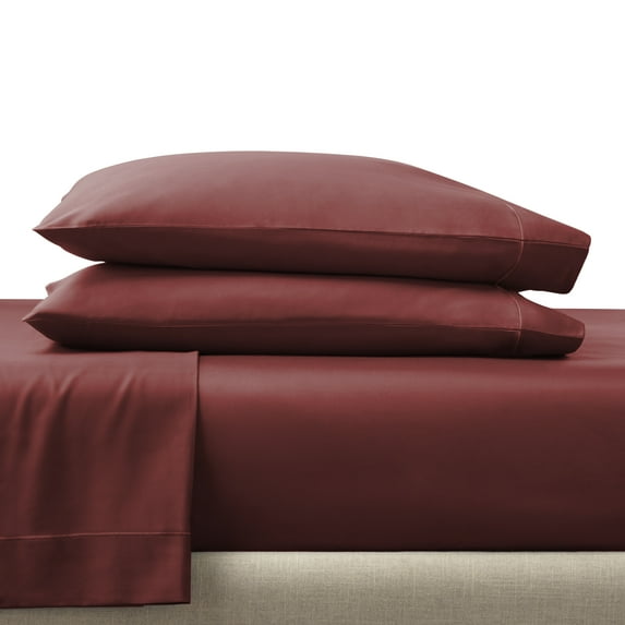 Better Homes & Gardens 2-Piece 400 Thread Count Deep Redwood Performance HYGROCOTTON® Pillowcase Set, Standard/Queen