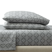 Better Homes & Gardens 2-Piece 400 Thread Count Ogee Grey Performance HYGROCOTTON Pillowcase Set, King
