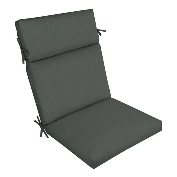Better Homes & Gardens 44" L x 21" W Gray 1 Piece Rectangle Outdoor Chair Cushion
