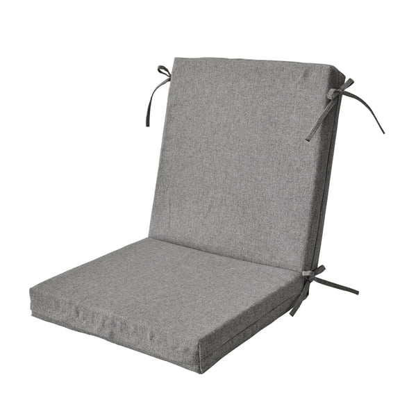 Open Box Better Homes & Gardens 44" x 20" Outdoor Chair Seat Cushion, 1-Piece, Grey