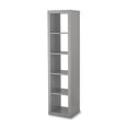 Better Homes & Gardens 5Cube Storage Organizer, Gray