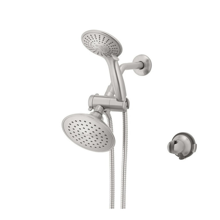 HOLISTIC　CURE　SHOWERHEAD Oxygenics 88546 PowerMassage Brushed Nickel Fixed Shower