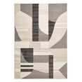 thumbnail image 1 of Better Homes & Gardens Gray Modern Shapes Abstract Indoor Area Rug, 5'x7', 1 of 6