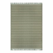 Better Homes & Gardens 5’x7’ Green Tassel Outdoor Rug