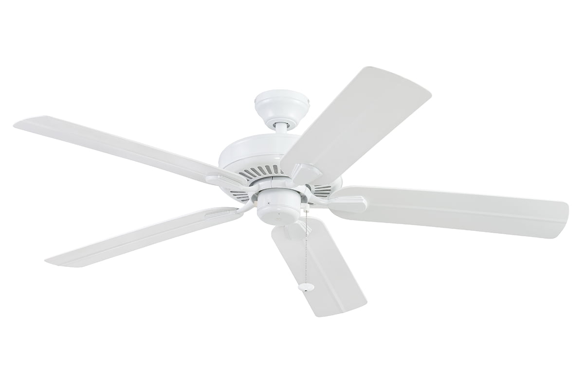 White Outdoor Ceiling Fan Wet Rated