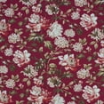 thumbnail image 1 of Better Homes & Gardens 54 inch Width 100% Cotton, Traditional Floral Merlot, 8 Yards by the Bolt, 1 of 7