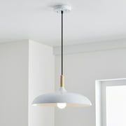 Better Homes&Gardens Single Head Pendant White,1 A19 Bulb,1PK