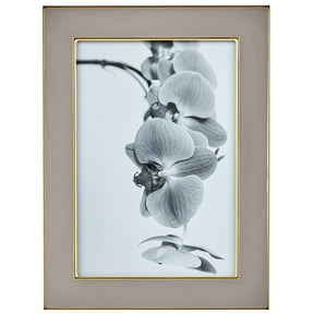 Better Homes & Gardens – 5x7 Picture Frame – Grey/Gold Tabletop Photo Frame