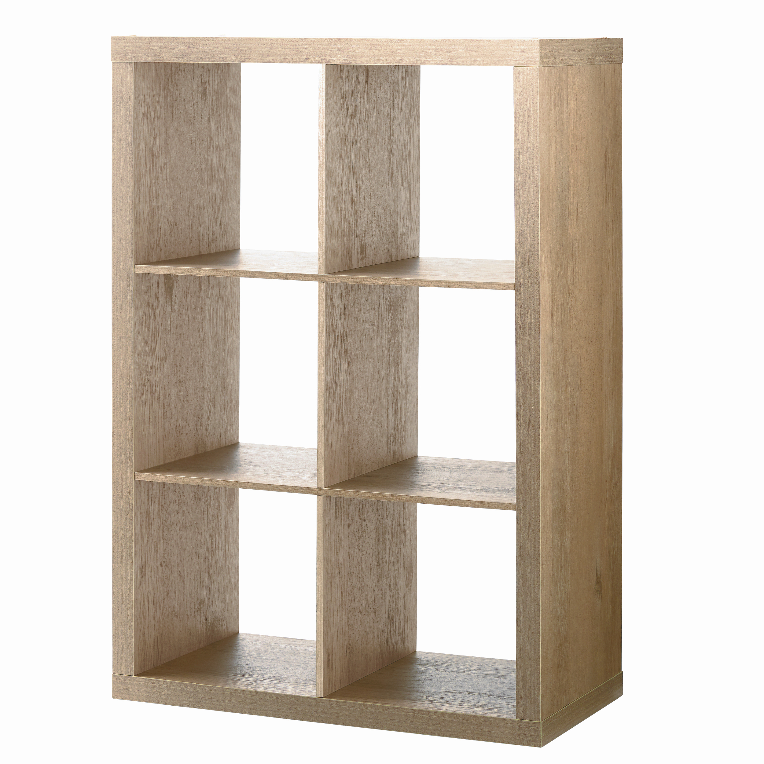 Better Homes & Gardens 6-Cube Storage Organizer, Natural - image 1 of 7