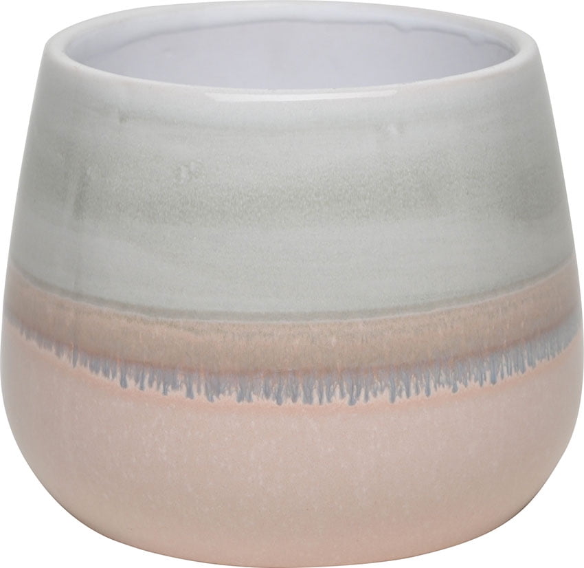 Better Homes & Gardens 6 Inch Ceramic Emily Planter Pink