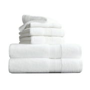 Better Homes & Gardens 6-Piece Bath Set, Solid White