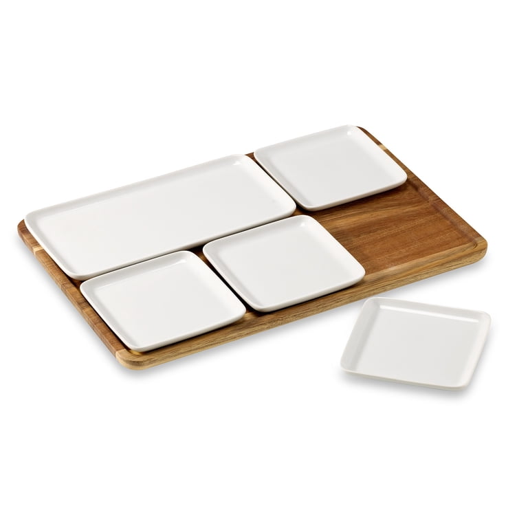 Better Homes & Gardens Grazing Board 6 Piece Set with White