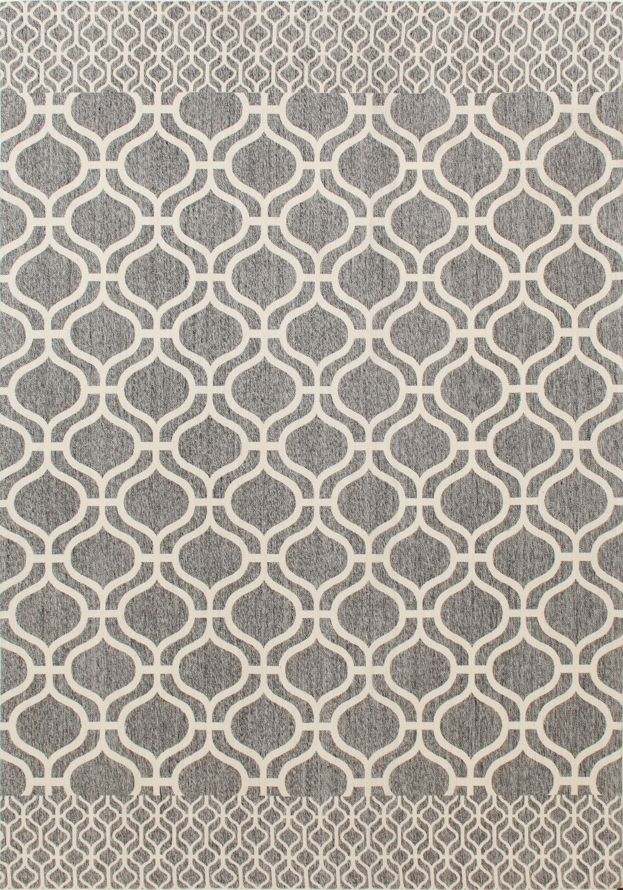Better Homes & Gardens 6' x 9'" Bordered Ogee Indoor Outdoor Area Rug