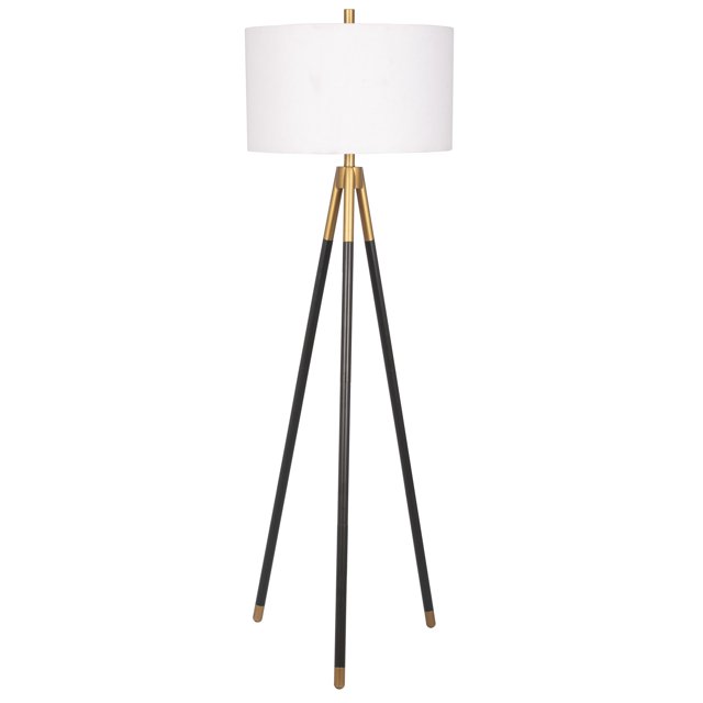 Better Homes & Gardens 60.5" Bronze Tripod Floor Lamp with Antique
