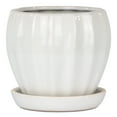 thumbnail image 1 of Better Homes & Gardens 6in Lani Ceramic Planter, White, 1 of 7