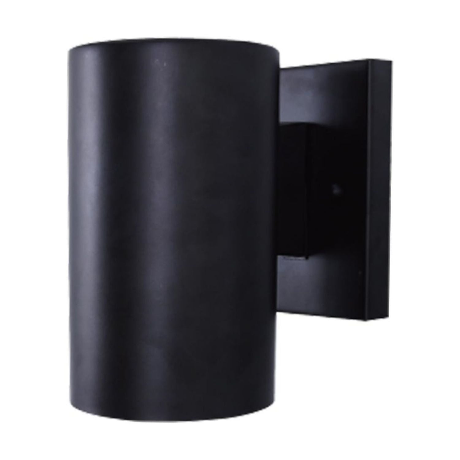 Better Homes & Gardens 7.5“H Modern Cylinder Outdoor Wall Sconce, Bronze Metal, Bulb Not Included