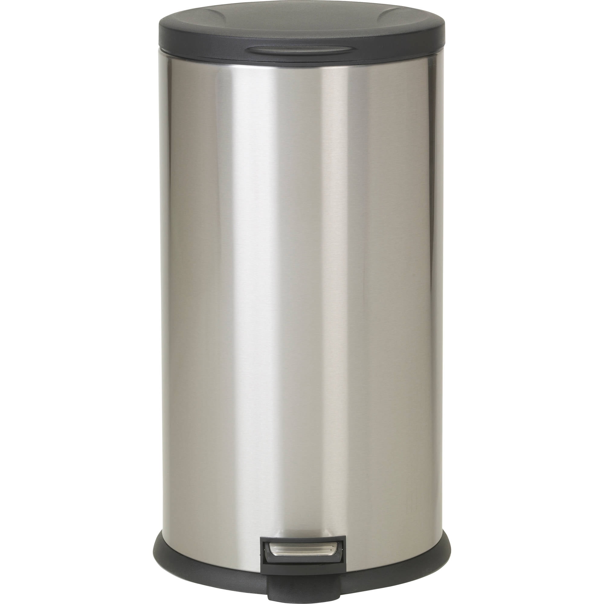 Better Homes & Gardens 7.9 Gallon Stainless Steel Garbage Can with
