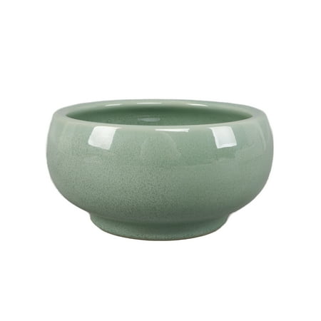 Better Homes & Gardens 7.9" Reactive Glaze Ceramic Emery Planter for Tabletops – 3.3 lbs