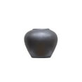thumbnail image 1 of Better Homes & Gardens Ceramic Round Urn Vase, 7", Dark Gray, 1 of 6