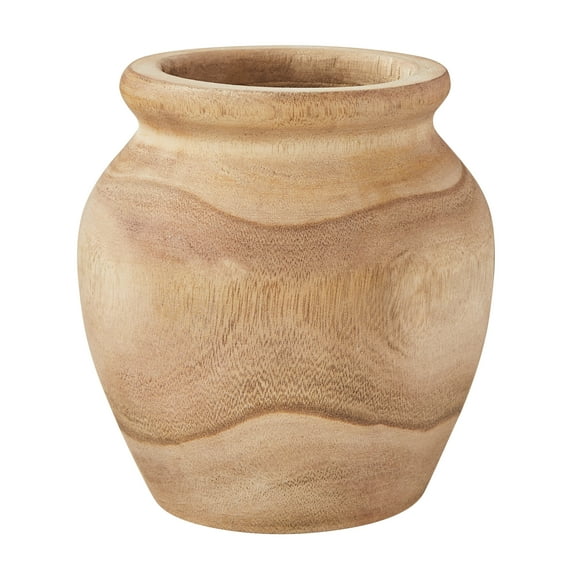 Better Homes & Gardens Natural Wood Vase by Dave and Jenny Marrs, 7"