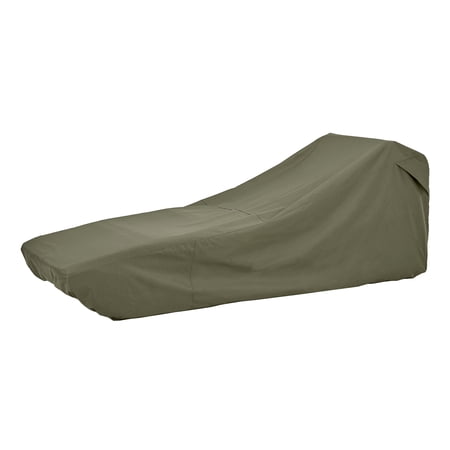 Better Homes & Gardens 74" L x 34" W x 32" H Rectangle Patio Chaise Lounge Cover Olive Gray