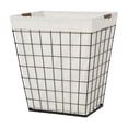 thumbnail interactive-video image 1 of Better Homes & Gardens 75L Rectangular Steel Wire Laundry Hamper with Removable Liner, Natural, Adult, 1 of 11