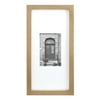 Size: 7x14 Matted to 4x6, Actual Color: Natural Wood, and Multipack Quantity: 1