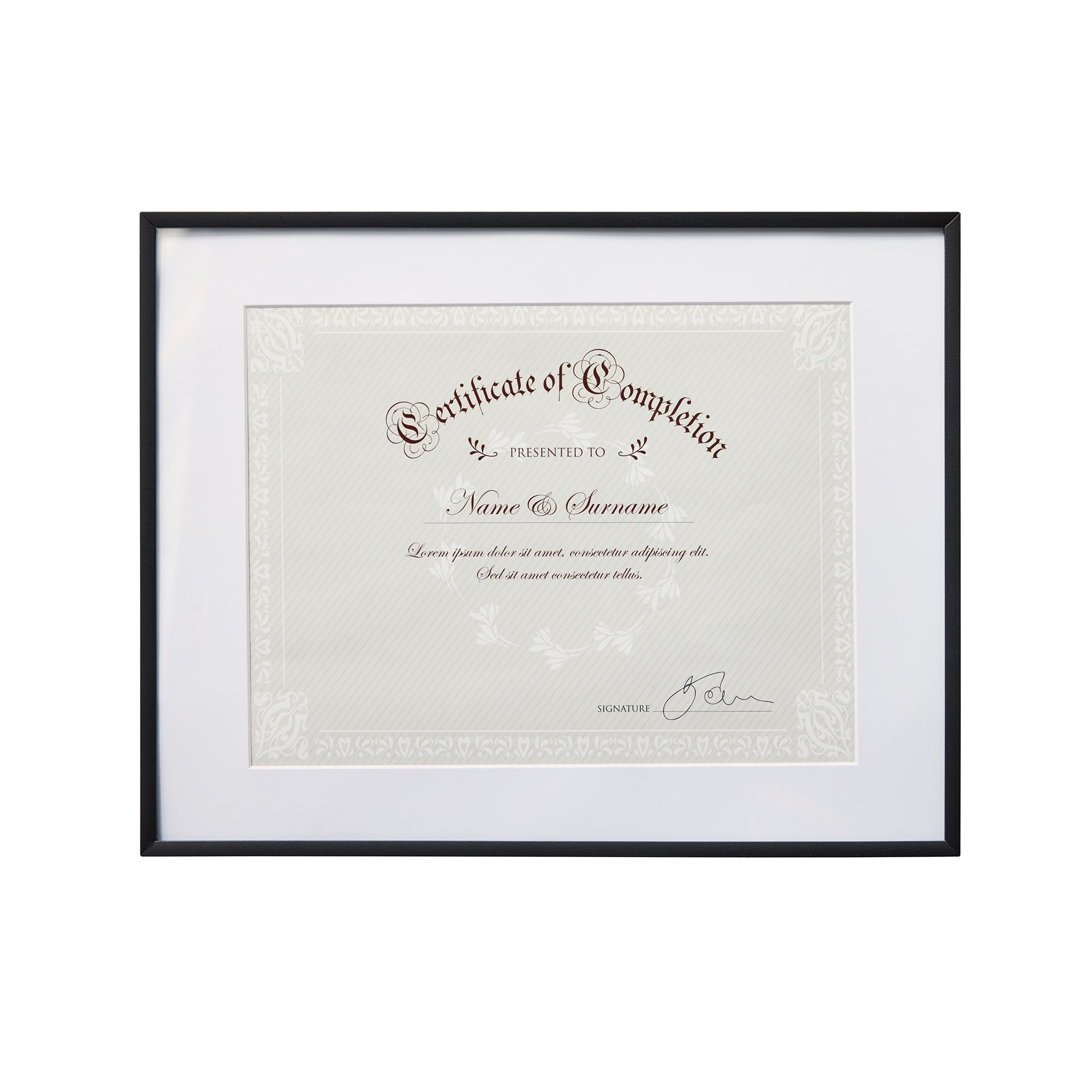 Healthy Document Frame Better Homes & Gardens – 8.5x11 Picture Frame – Black Document Frame ...
