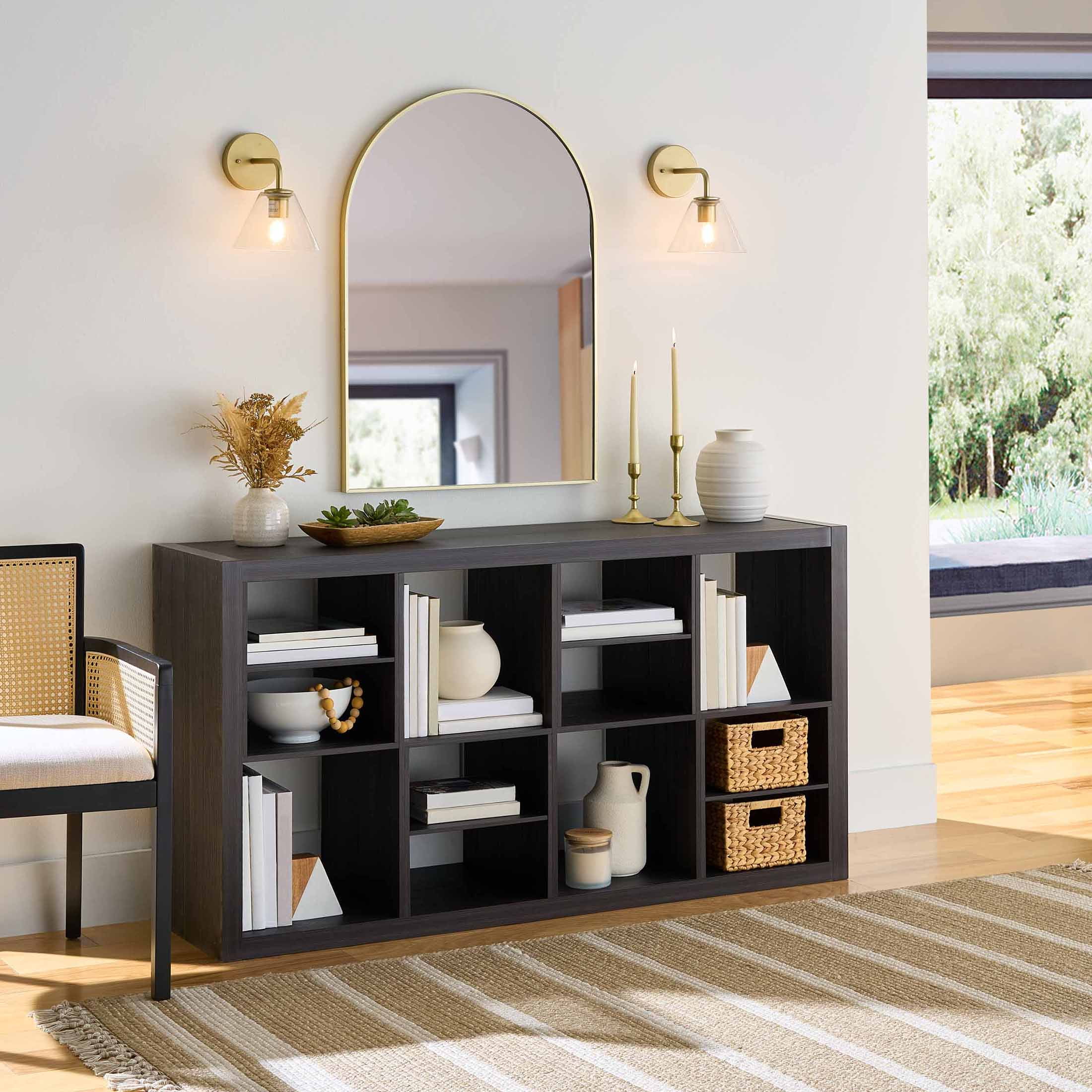 Better Homes & Gardens 8 Cube Organizer with 4 H Shelf Inserts