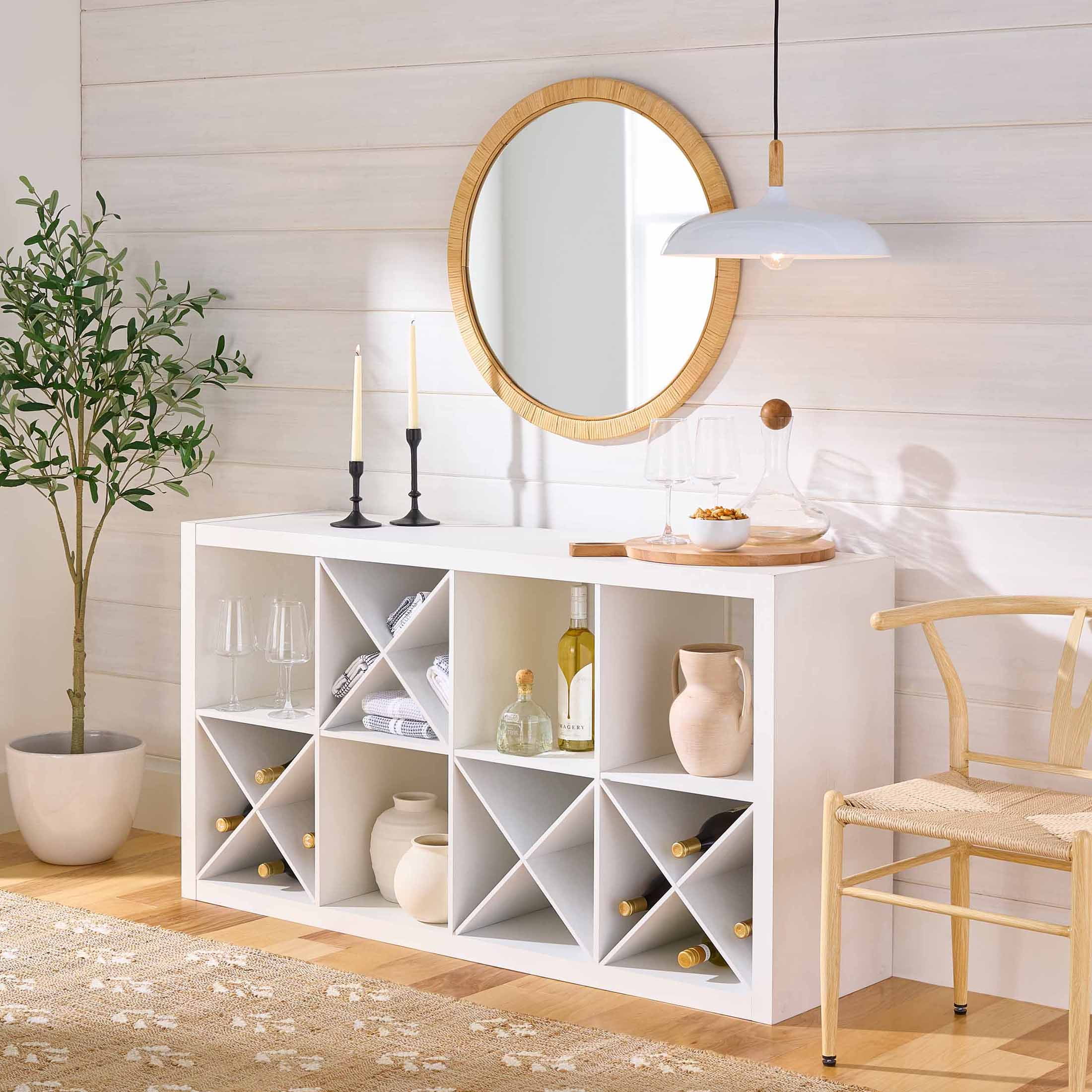 Better Homes & Gardens 8-Cube Organizer with 4 X-Shelf Better Homes & Gardens 8-Cube Organizer with 4 X-Shelf