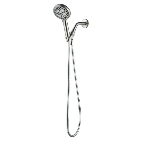 Better Homes & Gardens 8-Function Handshower with Power Spray & Clean Jet in Satin Nickel