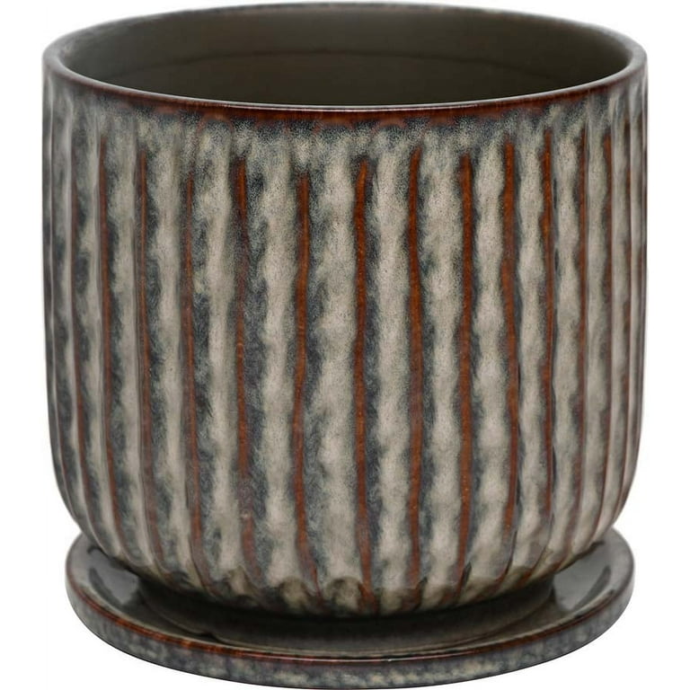 鉢・プランター P-CHAMBER.SRLMEX-S P-P POT neighborhood Neighborhood - SRL Logo-Print Plastic Plant Pot Neighborhood