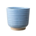 thumbnail image 1 of Better Homes & Gardens 8 inch Blue Kate Ceramic Planter, 1 of 8