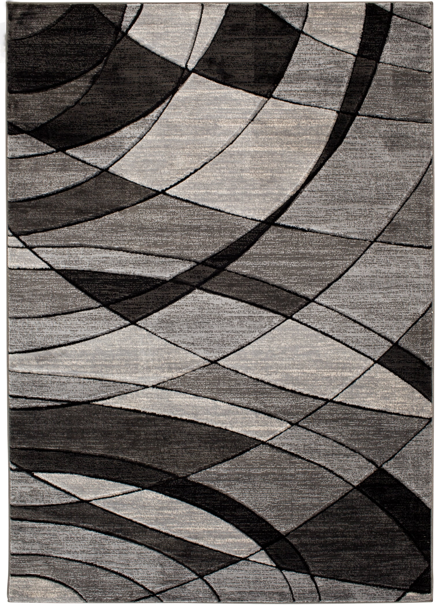 Better Homes & Gardens 8'x10' Gray Abstract Indoor Area Rug