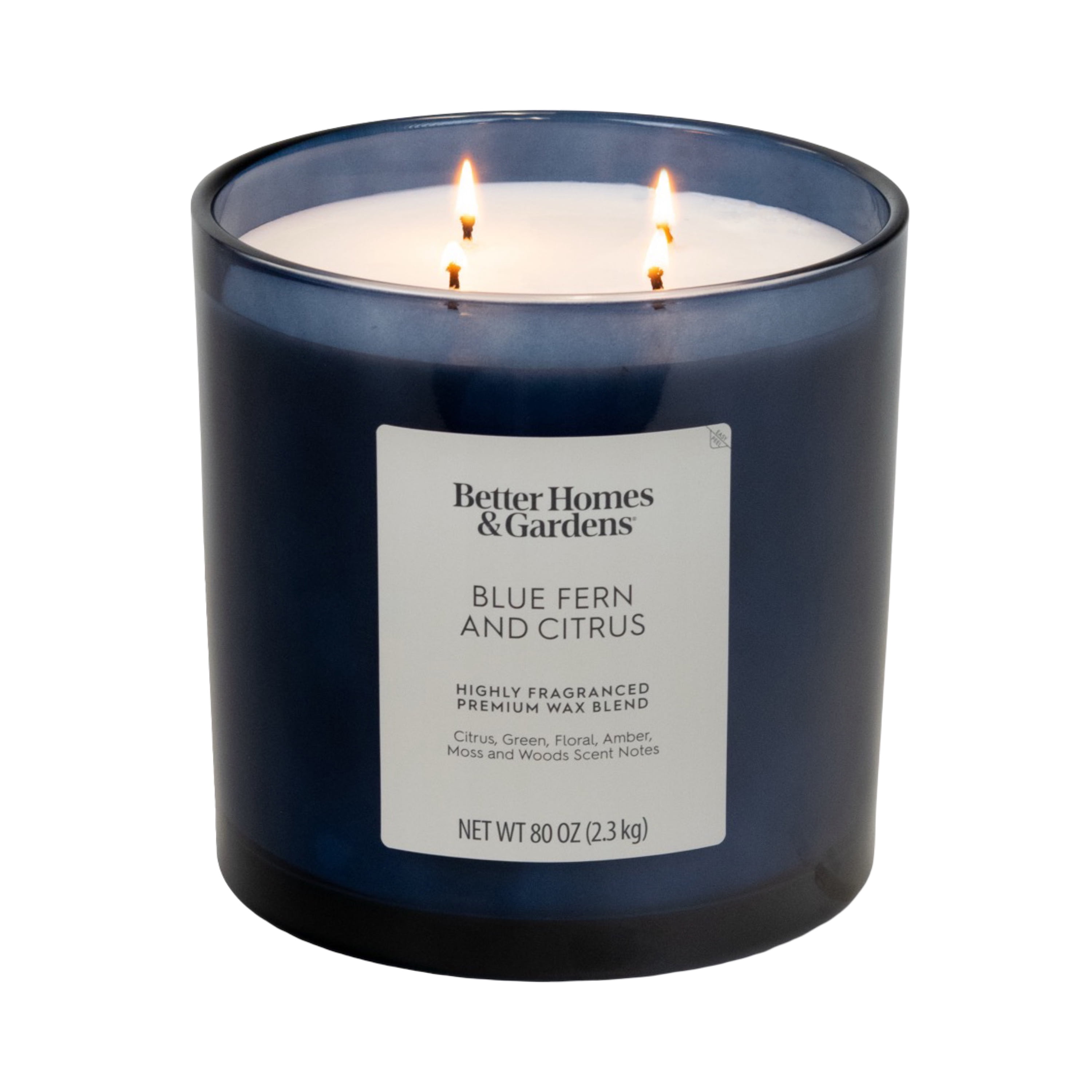 Better Homes & Gardens 4-Wick Large Oversized Jar Candle 80oz.